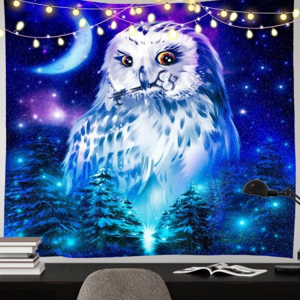 Owl - Printed Tapestry