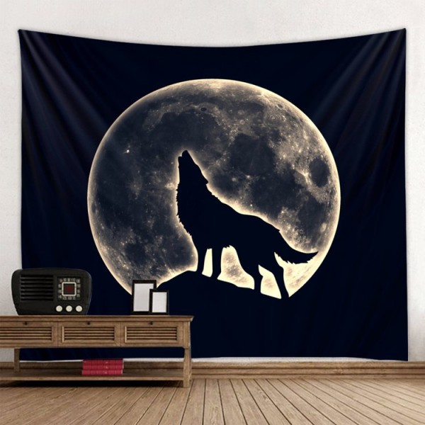 Wolf - Printed Tapestry