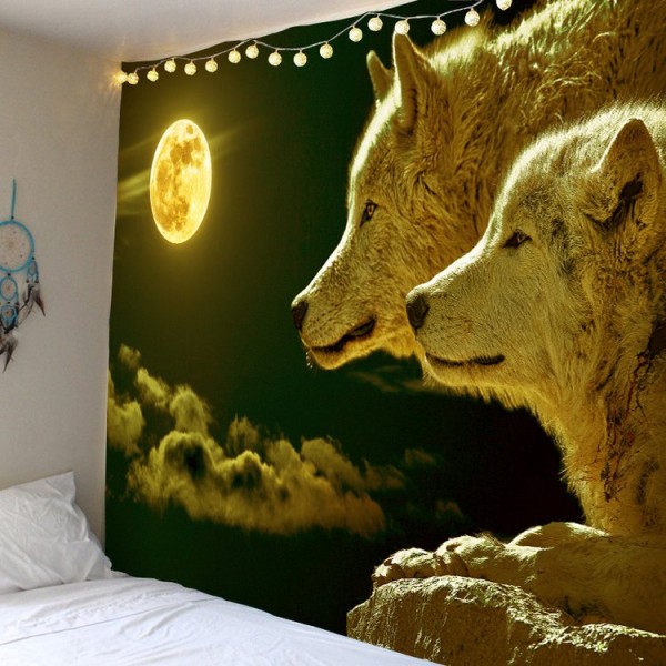 Wolf - Printed Tapestry