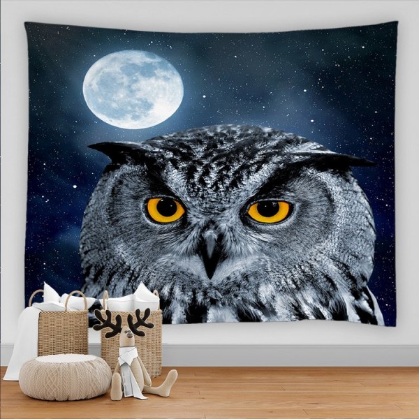 Owl - Printed Tapestry