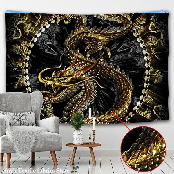 Dragon - Printed Tapestry