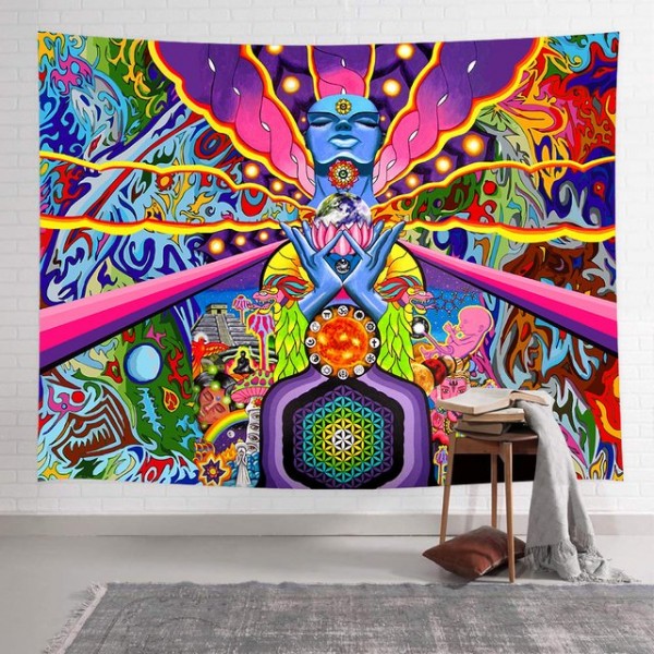 Psychedelic - Printed Tapestry