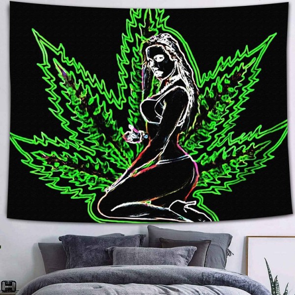 Weed - Printed Tapestry