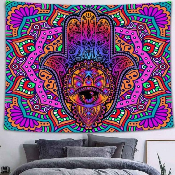 Hamsa Hand - Printed Tapestry