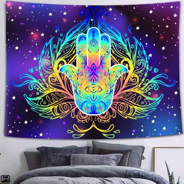 Hamsa Hand - Printed Tapestry