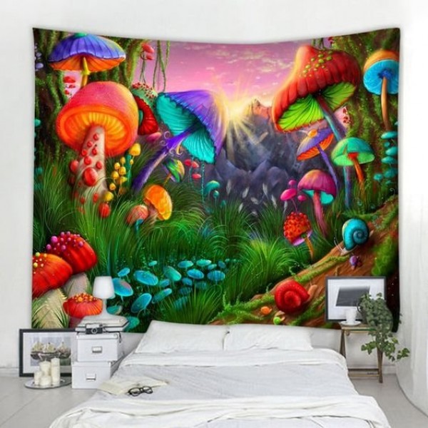 Mushroom - Printed Tapestry