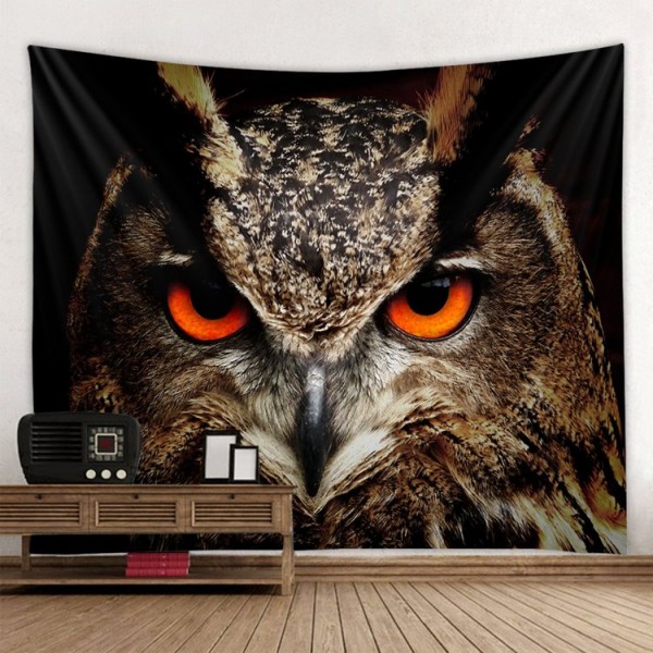 Owl - Printed Tapestry