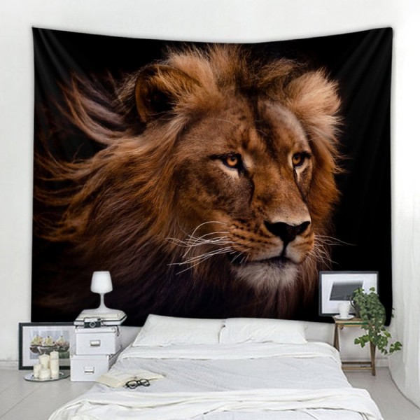 Lion - Printed Tapestry