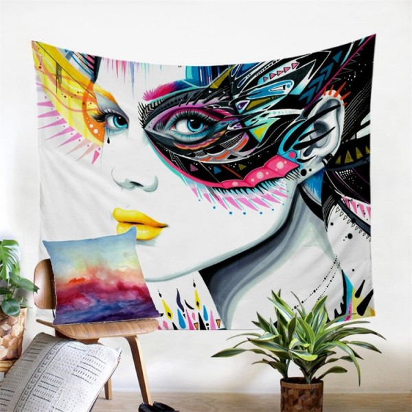 Girl - Printed Tapestry
