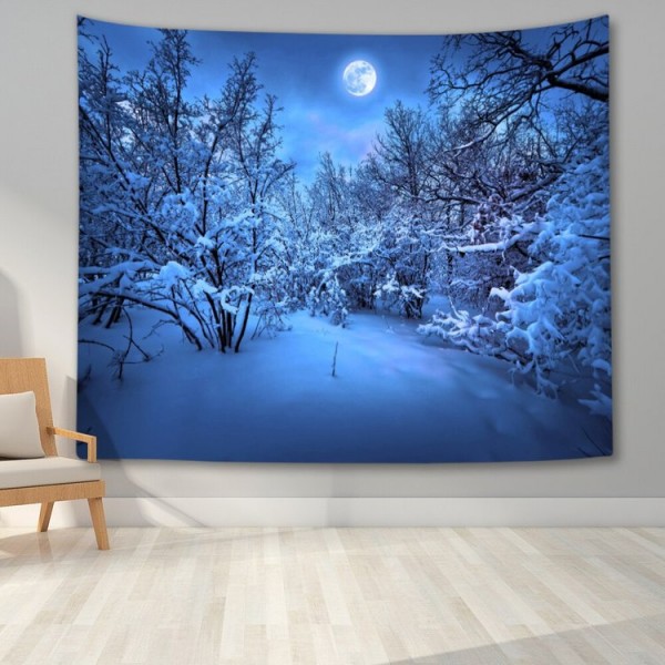 Misty Forest - Printed Tapestry
