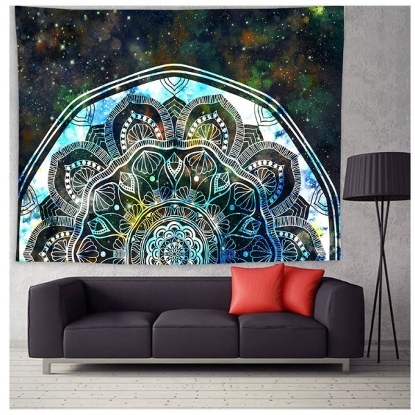 Flower Mandala - Printed Tapestry