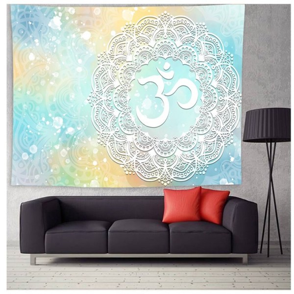 Flower Mandala - Printed Tapestry