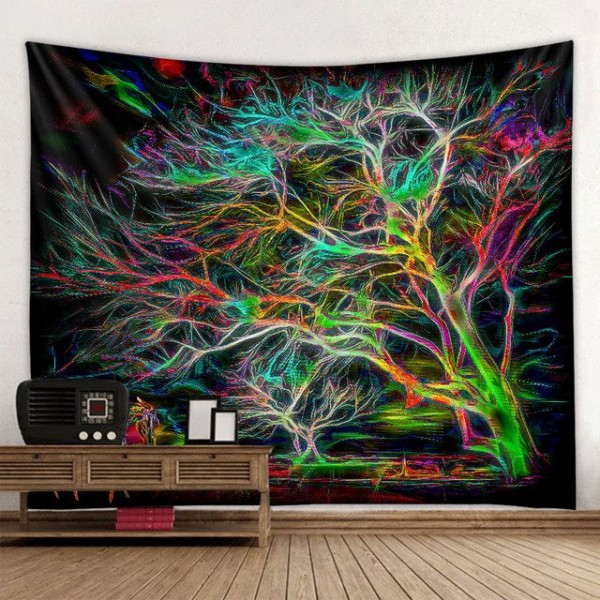 Psychedelic - Printed Tapestry