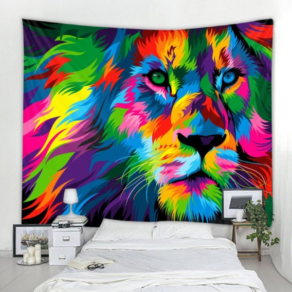 Lion - Printed Tapestry