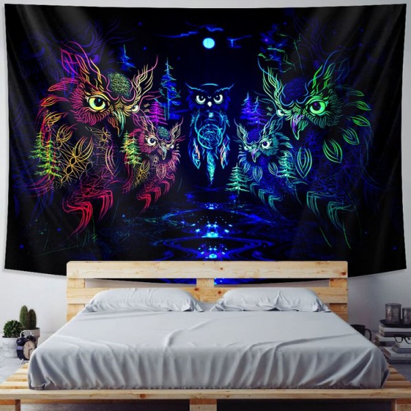 Owl - Printed Tapestry
