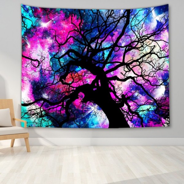 Night Nature Landscap - Printed Tapestry