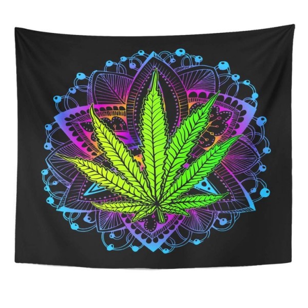 Weed - Printed Tapestry