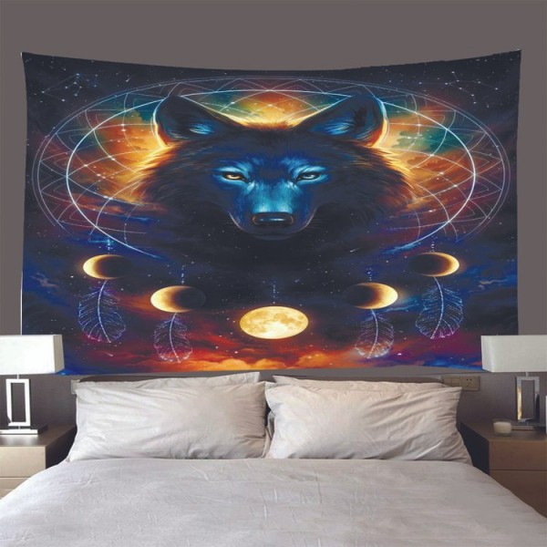 Wolf - Printed Tapestry