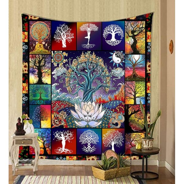 Life Of Tree - Printed Tapestry