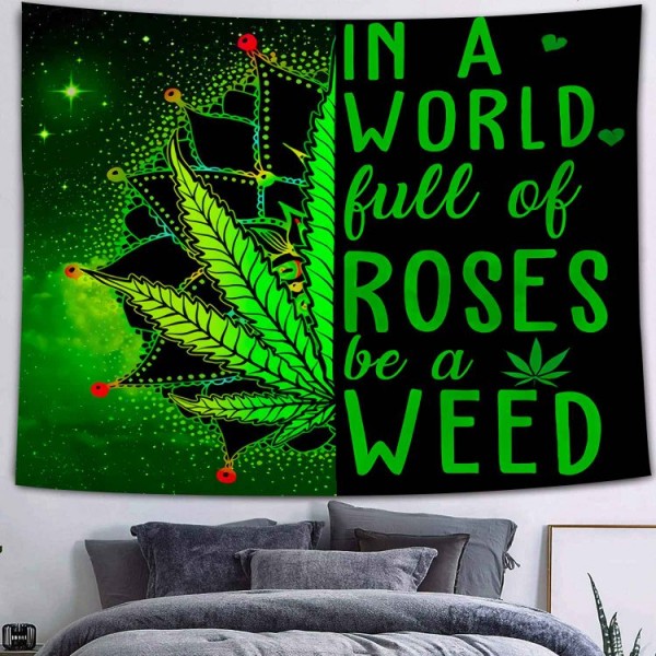 Weed - Printed Tapestry