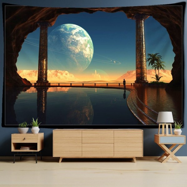 Galaxy Universe - Printed Tapestry
