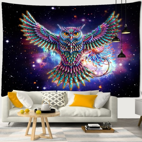 Owl - Printed Tapestry