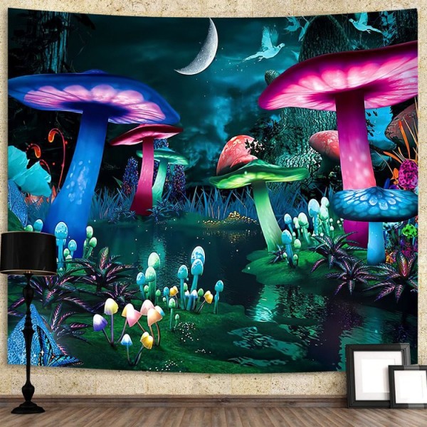 Mushroom - Printed Tapestry